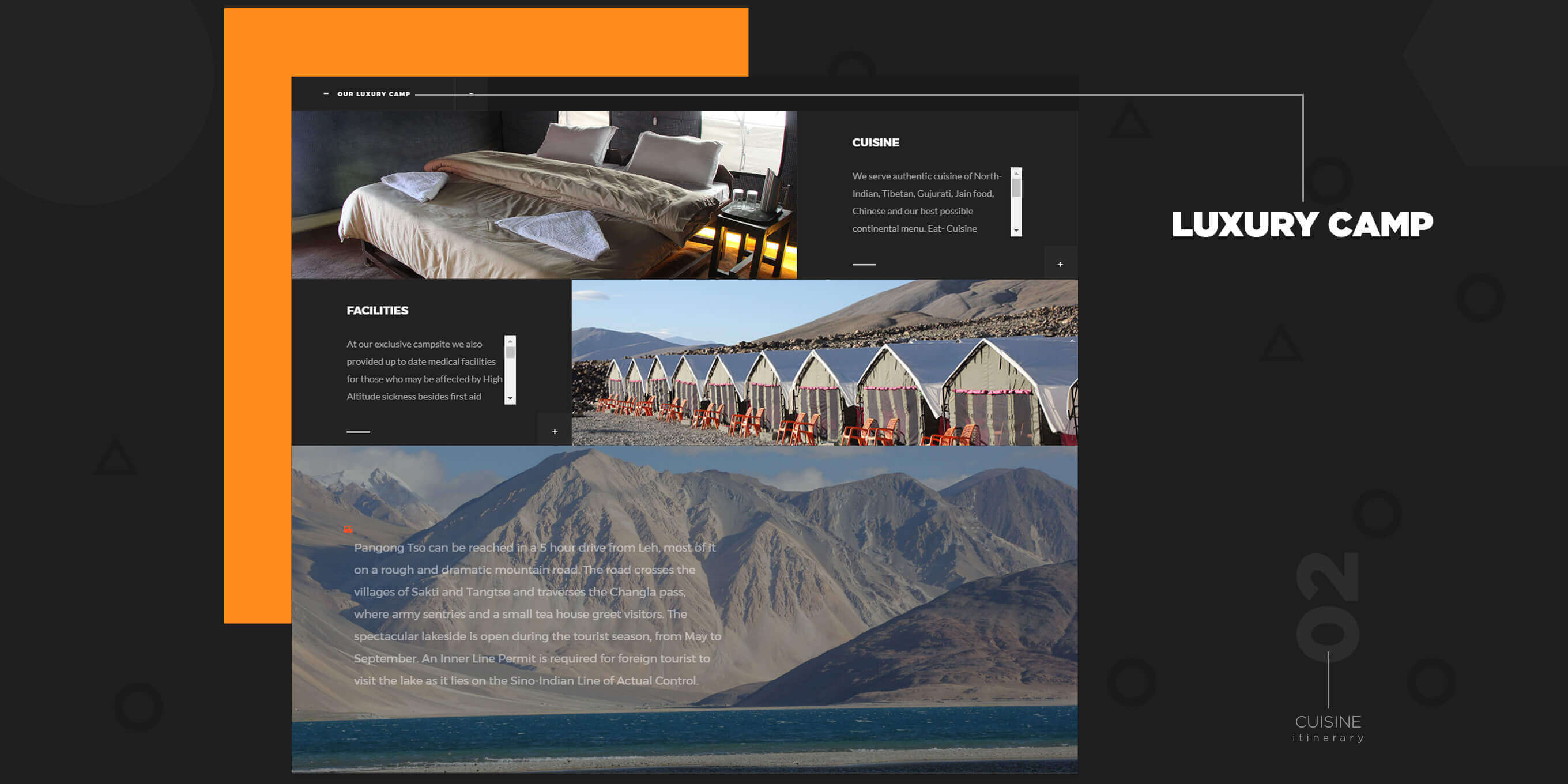 YAK CAMP is a Deluxe Category camp